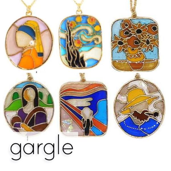 gargle ガーグル ステンドアート ネックレス NC14016 2412