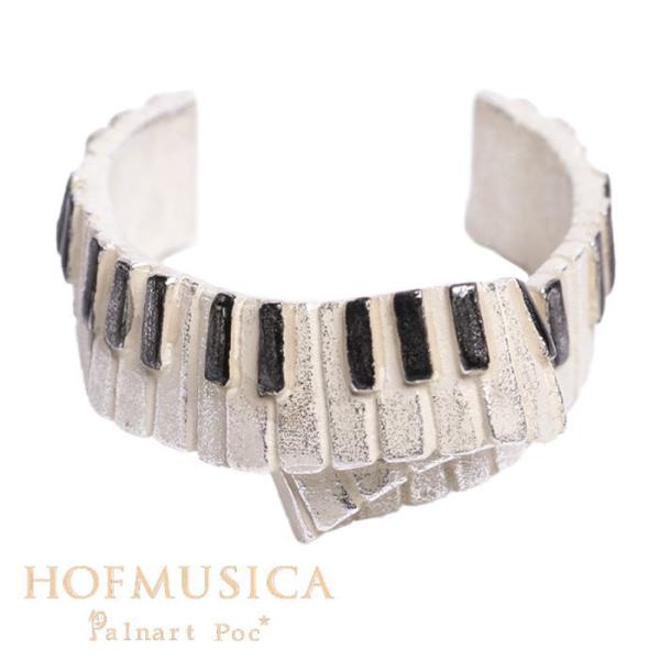 パルナートポック ホーフムジカ リング 鍵盤 ブラックシルバー PalnartPoc HOFMUSICA 2410