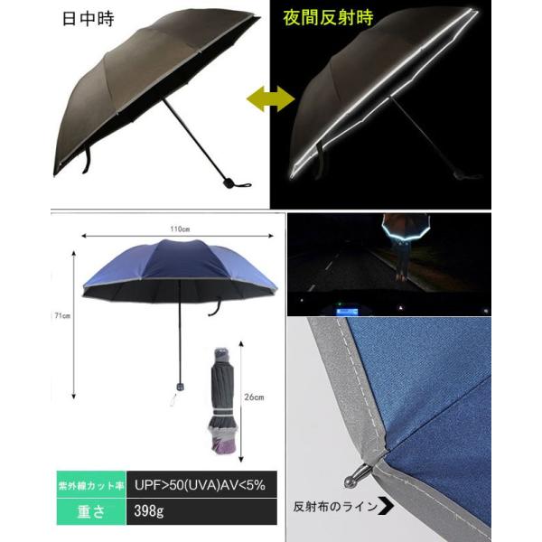 反射傘 晴れ雨兼用 折りたたみ傘 Upf 50 Uv加工 日傘 遮光 おしゃれ 紫外線 対策 遮熱 レデース メンズ 大きい 丈夫 父の日 傘 反射材 安全 Buyee Buyee Japanese Proxy Service Buy From Japan Bot Online