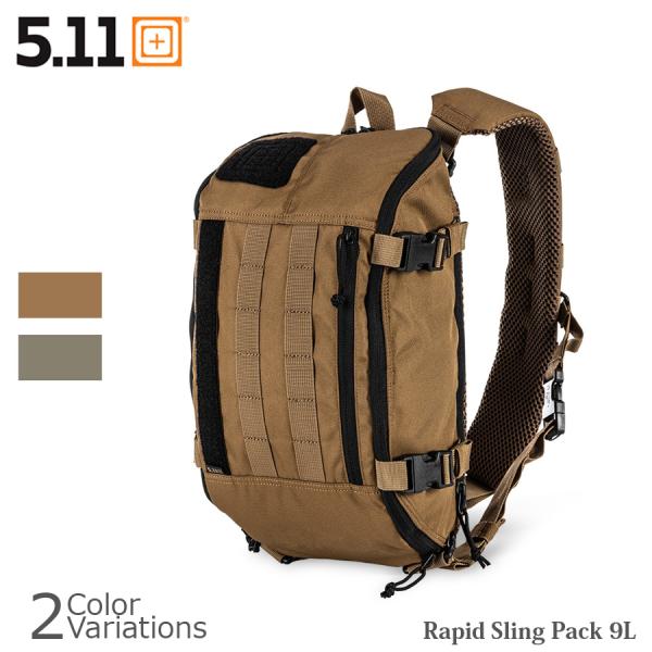 「RAPID SLING PACK 9L」は、右掛け・左掛けどちらにも対応可能なスリングスタイルのパック。街使いからアウトドア、トレーニングまで幅広いシーンで活躍する、軽快さと収納力を兼ね備えたモデルです。メインコンパートメントは大きく開く...
