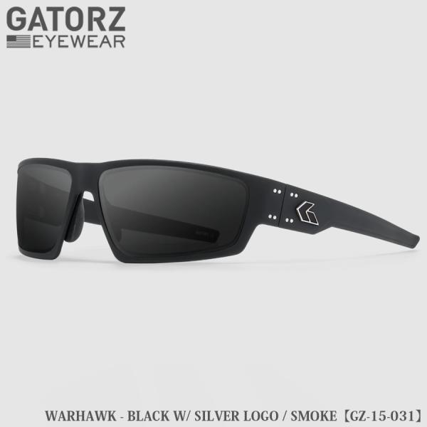 GATORZ（ゲイターズ） WARHAWK - BLACK W/ SILVER LOGO / SMOKE GZ-15