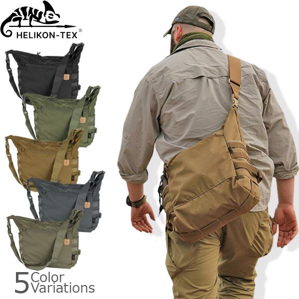 美品　ヘリコンテックス　ブッシュクラフト　サッチェルバック　コヨーテブラウン HELIKON-TEX HELIKON-TEX(ヘリコンテックス) BUSHCRAFT SATCHEL