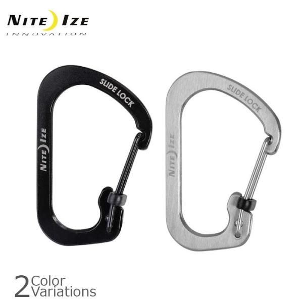 ロック機能を備えた新形状のカラビナ。人気のサイズ#3のD型カラビナです。鍵を取り付けるのにぴったりのサイズです。サイズ:約69×30×10mm重量:約14g材質:ステンレススチール商品管理番号:niti1403693カラー:BLACK(ブラ...