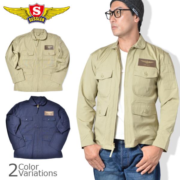 SESSLER SESSLER（セスラ） U.S. NAVY TYPE AN-J2 JACKET フライト