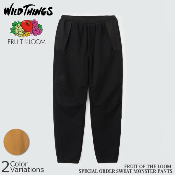 WILD THINGS（ワイルドシングス） FRUIT OF THE LOOM SPECIAL ORDER SWEAT MONSTER PANTS WT25180GA