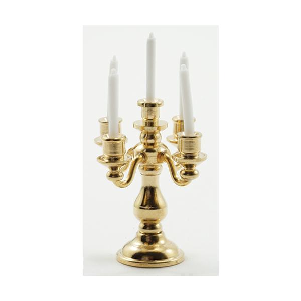 こちら非点灯の燭台になります。なかなかの存在感ですよ！金属製です。サイズ：幅30ミリ、高さ58ミリ。