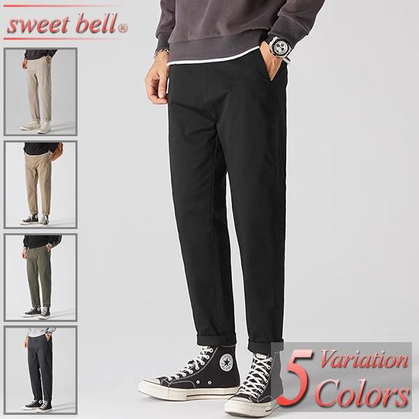 sweet bell チノパン メンズ ズボン ファスナー付き 春 夏 秋 冬