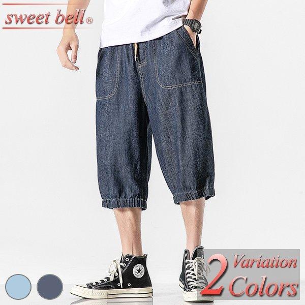 sweet bell ハーフパンツ メンズ デニムパンツ 春 夏 デニム ジーンズ