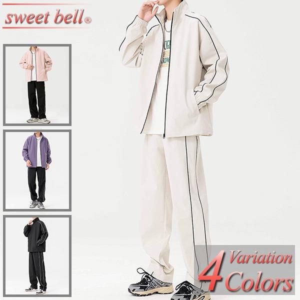 sweet bell セットアップ メンズ ウインドブレーカー 長袖 上下