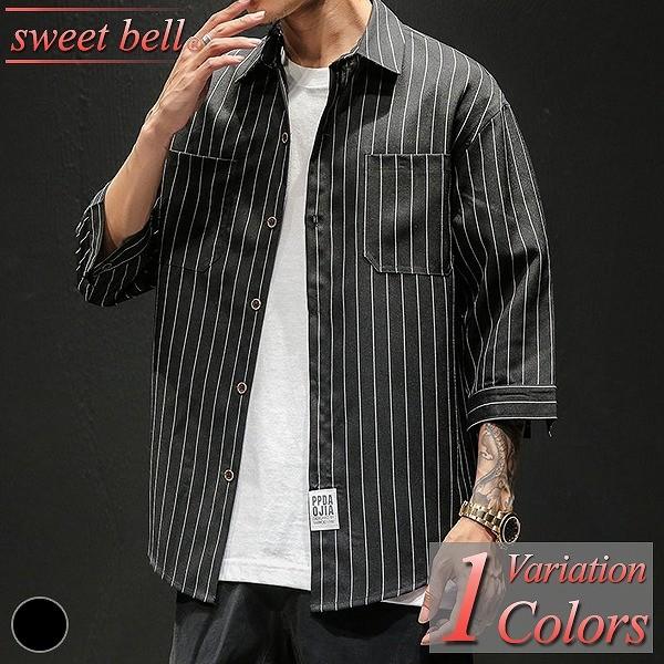 カジュアルシャツ メンズ シャツ 五分袖 七分袖 柄 夏 おしゃれ 白シャツ オックスフォード ボタンダウン ワーク ネル リネン アメカジ ダンガリー チェック Dea001 C515p40a Sweet Bell メンズ店 通販 Yahoo ショッピング
