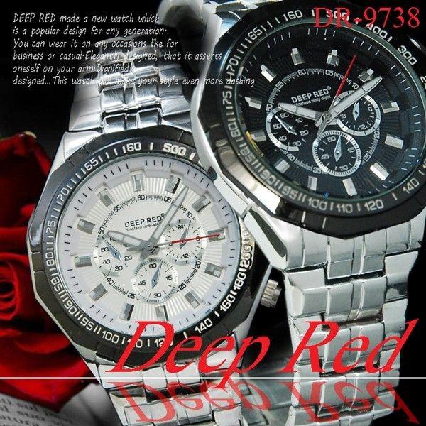 腕時計 メンズ アナログ クロノグラフ ファッションウォッチ 時計 Dr 9738 Sweet Bell メンズ店 通販 Yahoo ショッピング
