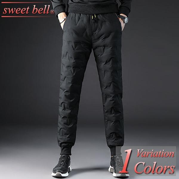 sweet bell ダウンパンツ メンズ ゴルフ 暖パン「高品質」防寒パンツ