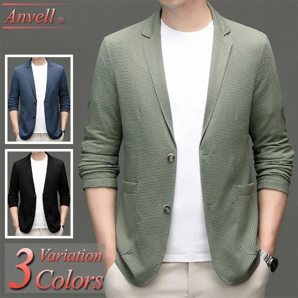 メンズ 美品 EPOCA UOMO アンコンジャケット 春夏 XLサイズ ブラック 50