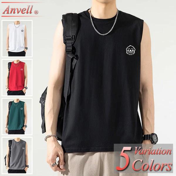 sweet bell Tシャツ メンズ ノースリーブ タンクトップ カットソー 春