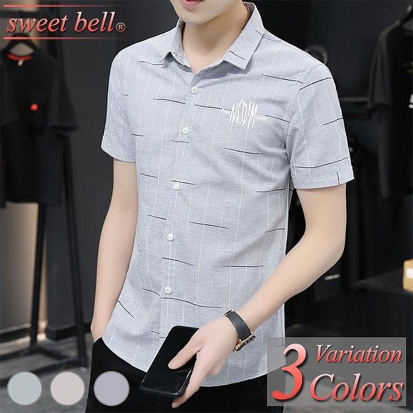 カジュアルシャツ メンズ シャツ 半袖 柄 夏 おしゃれ 白シャツ オックスフォード シャツ ボタンダウン ワーク ネル リネン アメカジ ダンガリー チェック U 8552p33a Sweet Bell メンズ店 通販 Yahoo ショッピング