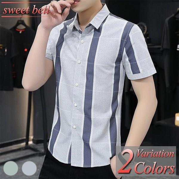 カジュアルシャツ メンズ シャツ 半袖 柄 夏 おしゃれ 白シャツ オックスフォード シャツ ボタンダウン ワーク ネル リネン アメカジ ダンガリー チェック U 8560p33a Sweet Bell メンズ店 通販 Yahoo ショッピング