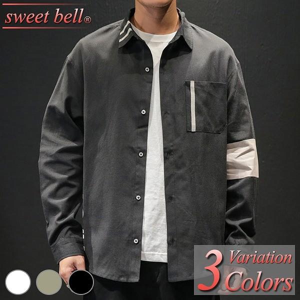 カジュアルシャツ メンズ 長袖 柄 シャツ おしゃれ 白シャツ オックスフォードシャツ ボタンダウンシャツ ネル ワーク アメカジ ダンガリー リネン チェック U1a001 C505p55a Sweet Bell メンズ店 通販 Yahoo ショッピング