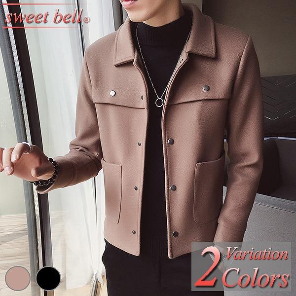 ジャケット メンズ ジャンパー コート ブルゾン ライトアウター 春 秋 冬 大きいサイズ ショート丈 ハーフ丈 スイングトップ カジュアル ビジネス きれいめ U2404 C300p105a Sweet Bell メンズ店 通販 Yahoo ショッピング