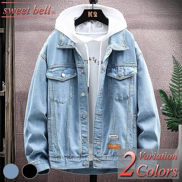 sweet bell デニムジャケット メンズ ジージャン 春 秋 冬 G sweet bell デニムジャケット メンズ ジージャン 春 秋 冬 G