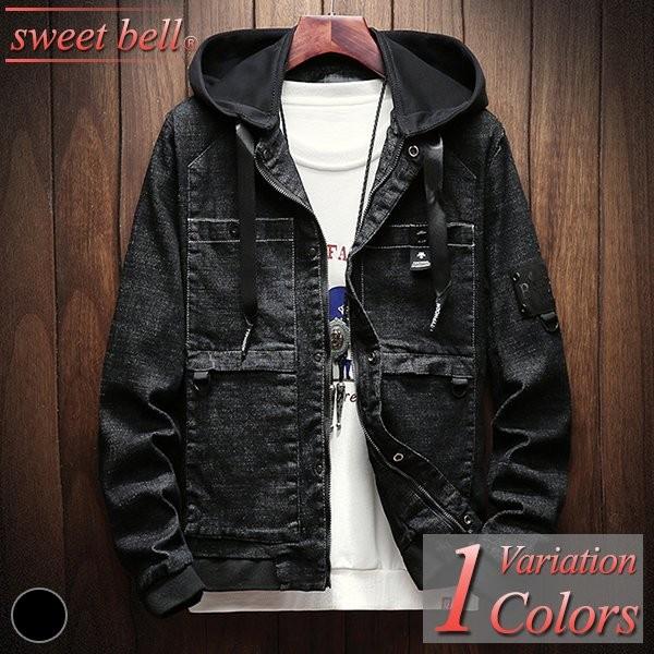 デニムジャケット メンズ Gジャン デニム ジャンパー ブルゾン ジャケット アメカジ ジップアップ 秋冬 春夏 大きいサイズ きれいめ シンプル U2a466a Q60p1 Sweet Bell メンズ店 通販 Yahoo ショッピング