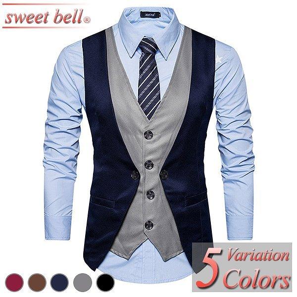 ベスト メンズ フォーマル パーティー ジレ 春 夏 秋 冬 結婚式 前開き ビジネス カジュアル バーテンダー ショート ロング おしゃれ 上品 X1314 M25p50a Sweet Bell メンズ店 通販 Yahoo ショッピング