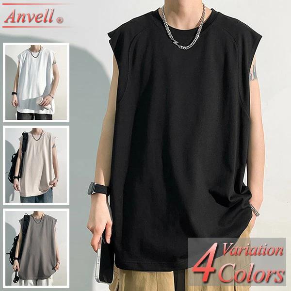 sweet bell Tシャツ メンズ ノースリーブ タンクトップ カットソー 春