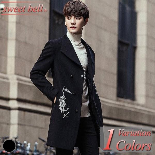 チェスターコート メンズ ピーコート Pコート トレンチコート ビジネス