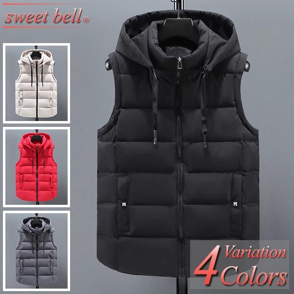 sweet bell ダウンベスト メンズ ブランド 大きいサイズ 5L 6L フード