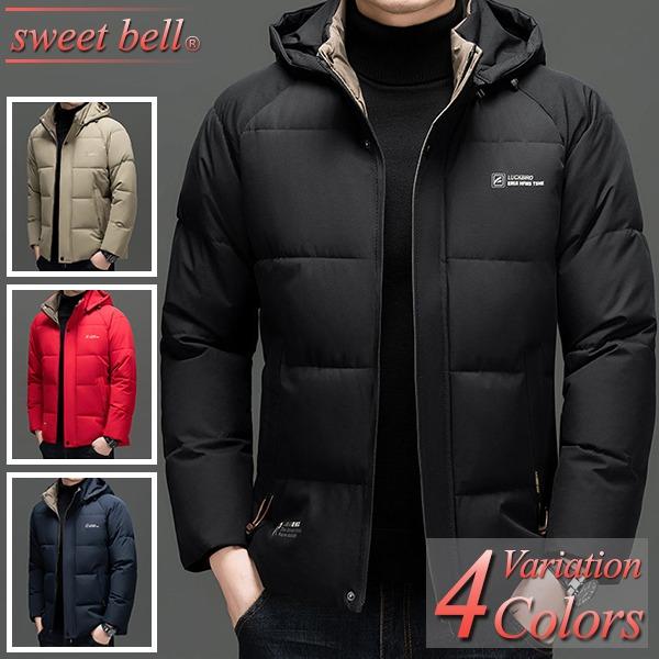 sweet bell ジャンパー メンズ ブルゾン フード脱着「高品質」中綿