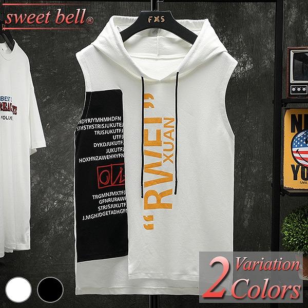 タンクトップ メンズ ノースリーブ Tシャツ カットソー 袖なし 大きいサイズ おしゃれ 綿 夏 Vネック クルーネック アメカジ ボーダー ロゴt プリント U2qt712 Bx11p35b Sweet Bell Inc 通販 Yahoo ショッピング