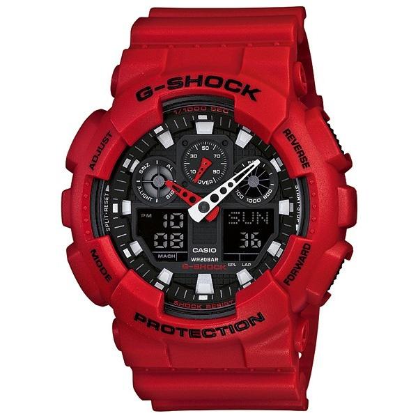 �J�V�I G�V���b�N CASIO G-SHOCK �r���v �����Y �E�I�b�` GA-100B-4AJF �������K�i
