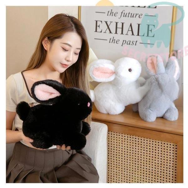 うさぎ ぬいぐるみ リアル かわいい ウサギのぬいぐるみ 兎 縫いぐるみ