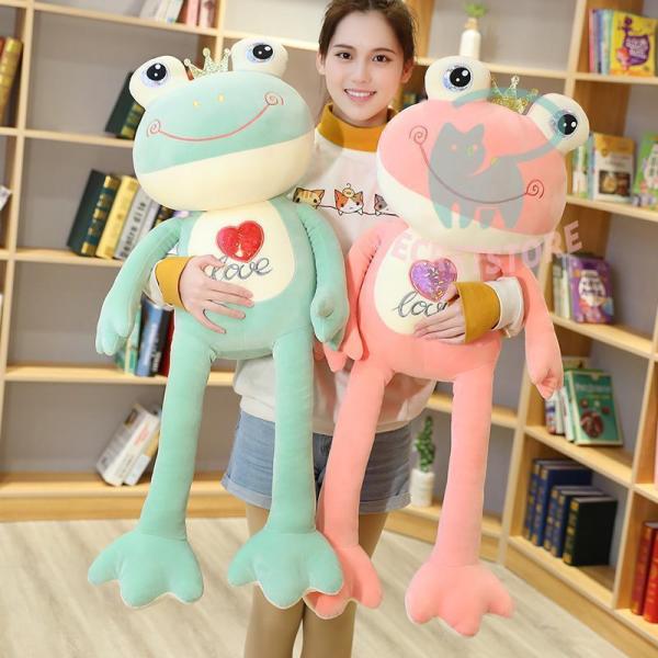 カエル 蛙 可愛い ぬいぐるみ かえる おもちゃ 人形 動物 抱き枕