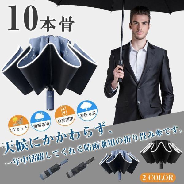 商品詳細カラー:/ブラック/ブルー/サイズ:/ワンサイズ/■商品仕様10本骨 開く直径:105cm 重量:約474g 収納時の長さ:約32cm■素材中棒:アルミニウム合金製親骨:ガラスファイバーハンドル:高品質ABS樹脂素材表面:ポリエステ...