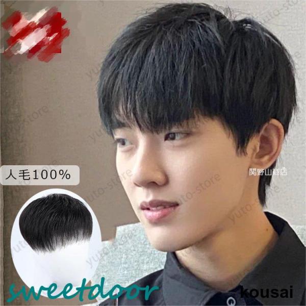 ウィッグ 自然 ウィッグ 脱毛 円形脱毛 頭頂部 抗がん剤治療 通気性 高品質 ヘアピース トップピース 人毛100% バージンヘア 総手植え ナチュラル 部分ウィッグ 部分かつら 男性 ウィッグ ポイントウィッグ つむじ 隠し つむじカバ...