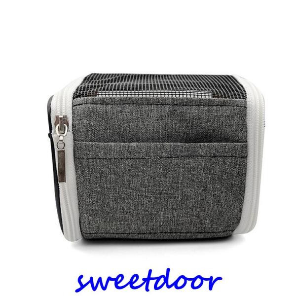 【品名】：ペットキャリー（鳥用）【素材】：メッシュ+籐+ズック【カラー】：A【サイズ】:S-M検索ワード：ペットキャリーバッグ 小鳥用  ペット キャリア 鳥用 スリングバッグ 斜め掛けかばん キャリー お出かけ用キャリーバッグ 軽量 ペッ...