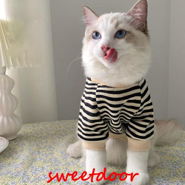 【品名】：猫服【素材】：コットン【 カラー】：全1色【サイズ】：S-3XL検索ワード： ペット用品 犬洋服 犬 犬服 犬用品 ワンチャン ペット用品 大 カワイイ 愛犬 洋服 ペット ドッグウェア ロンパース つなぎ オールインワン カジュ...