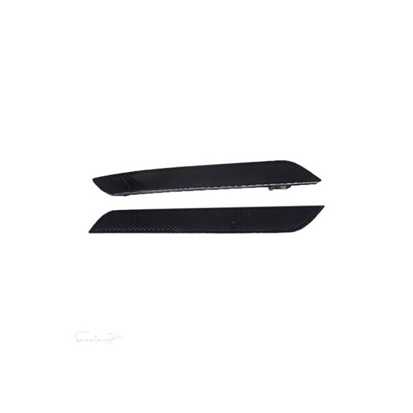 互換品 X6用 フロントバンパー サイドマーカー リフレクターランプ X5M用 BMW E71 E70 2008年~2014年 2個入り 2010年~2013年 スモークブラック