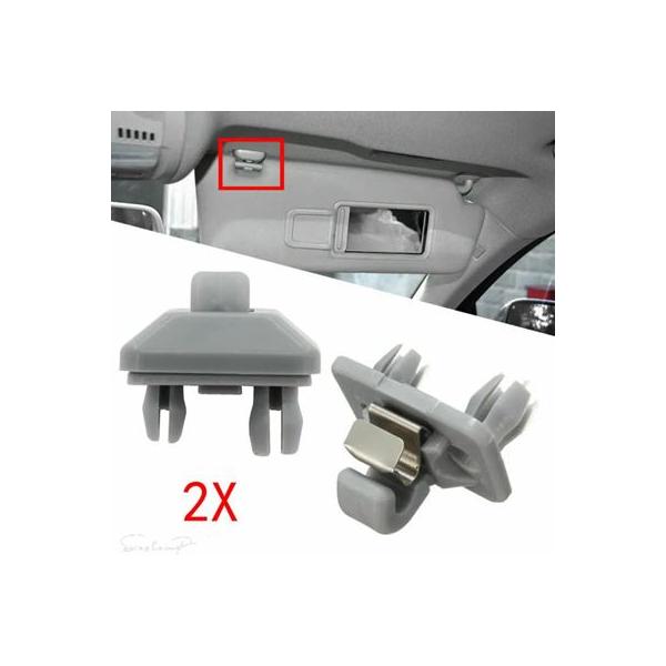 互換品 EXEO用 8E0857562A 8E0857561 8U0857562 A1 A3 A4 A5 Q5 A7 B6 B7 B8 S4 S5 RS3 RS4 RS5 カーサンバイザー用クリップ TT 2個