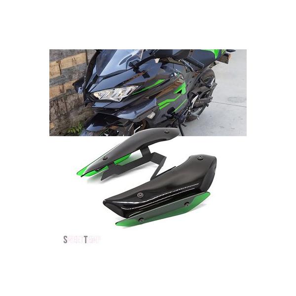 互換品 カワサキ ニンジャ 400 ニンジャ400用 DOWNFORCE SPOILERS 空力