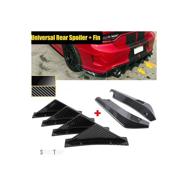 互換品 ダッジ チャレンジャー SXT SRT用 6PCS 汎用 40CM リアバンパー