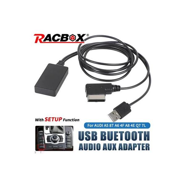 互換品 ケーブル LED アウディ A5 A6 カーオーディオ Bluetooth HIFI USB AUX In アダプター マイク 8T AMI MMI 2