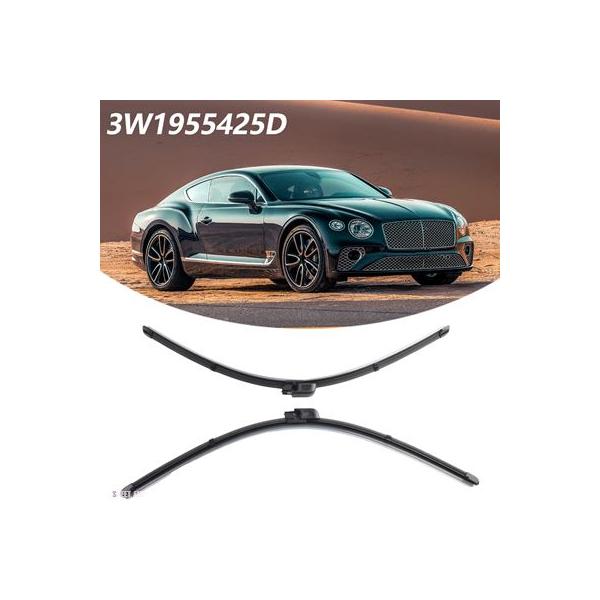 互換品 フライングスパー用 3W1955425D 3W1955425A 3W1955425B 3W1955425C ベントレー コンチネンタル GT GTC フロントガラスワイパーブレード 2個