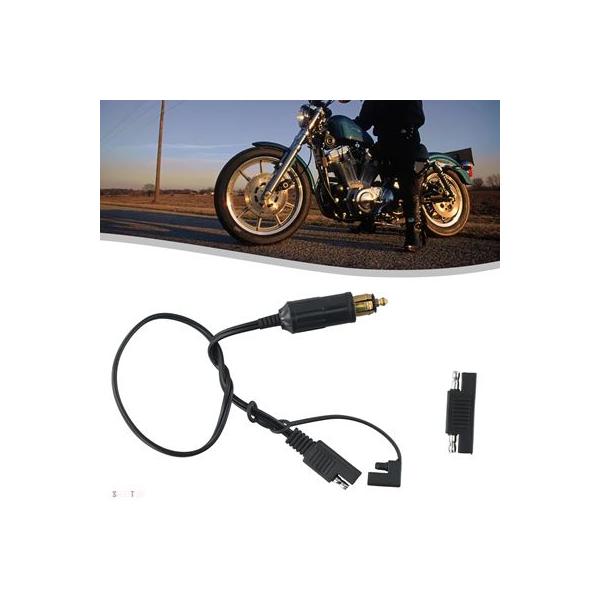 互換品 オートバイ接続ケーブル SAEプラグ SAEバッテリーアダプター用オートバイプラグ コネクターケーブルアダプター BMW バッテリー充電器