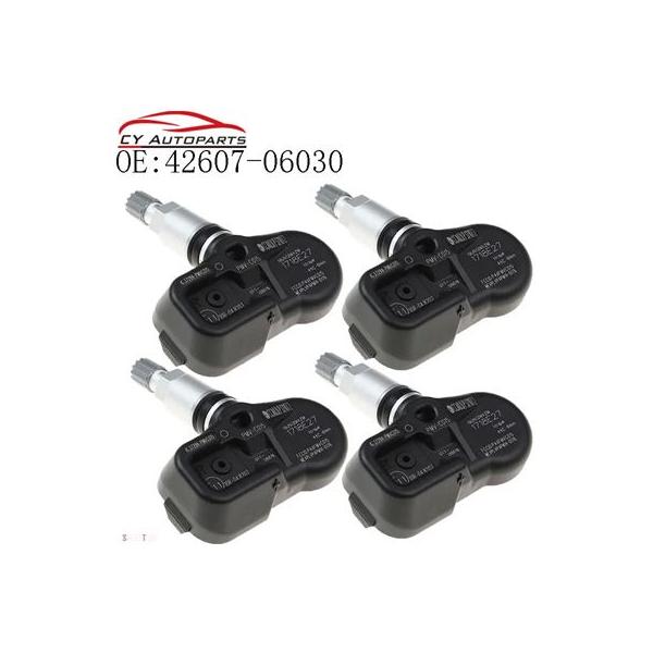 4個/セット 車用 42607-06030 42607-48010 タイヤ空気圧監視TPMS
