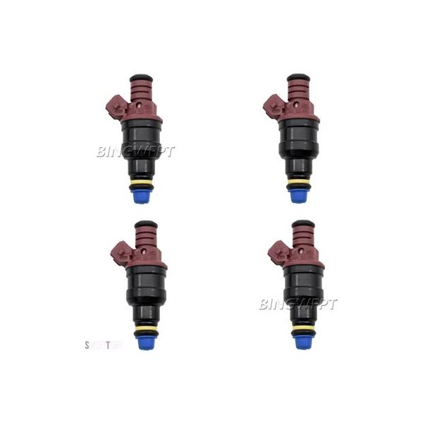 互換品 0280150431 9-3 900 9000 2.0L 2.3L I4 94-01 0 280 150 431 4個の燃料インジェクターノズル 高性能 SAAB ターボ