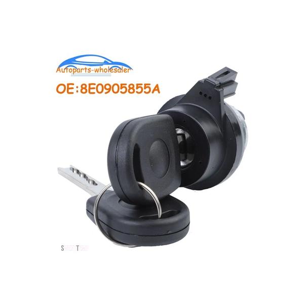 互換品 点火スイッチロックバレルシリンダーキー アウディ VW 8E0905855A 107905855CF 6L0905855D Q3 R8 シュコダA6 T
