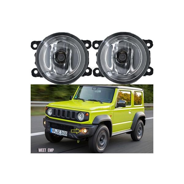 互換品 フォグランプランプデイタイムランニングライト フォグランプライト スズキ JB64 JB74 2018 2019 2020 H11 12V ジムニー DRL