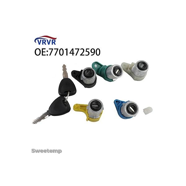 互換品 イグニッションスイッチ 1997-2007用 ルノー 7701472590 256881 MK1 ドアロックシリンダーバレル カングー エクスプレス