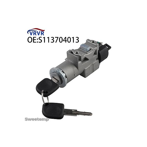 互換品 イグニッションスイッチシリンダーロック S22用 S113704013 S11 S15 S21 キー2個付き CHERY
